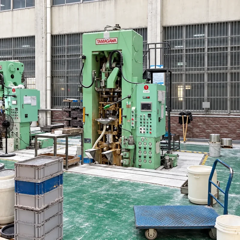 Ceramic dry pressing equipment