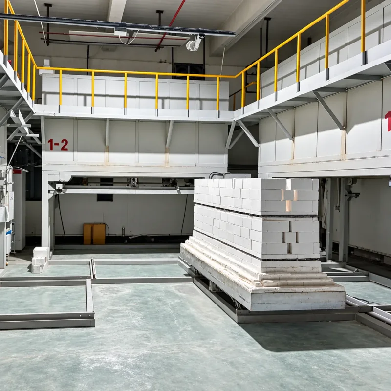 High-temperature ceramic sintering kiln