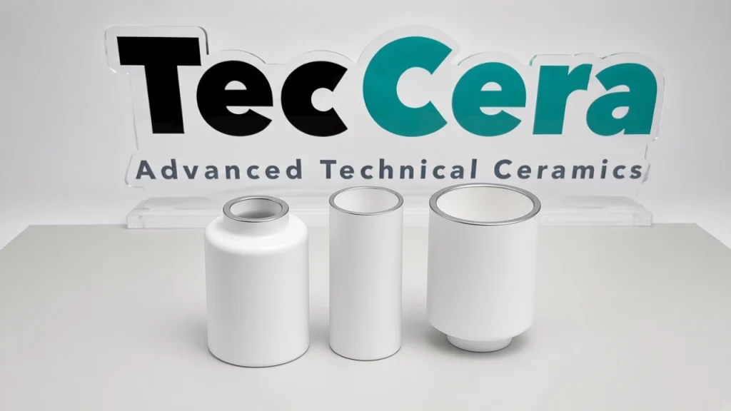 Metallized Alumina Ceramic Cylinder
