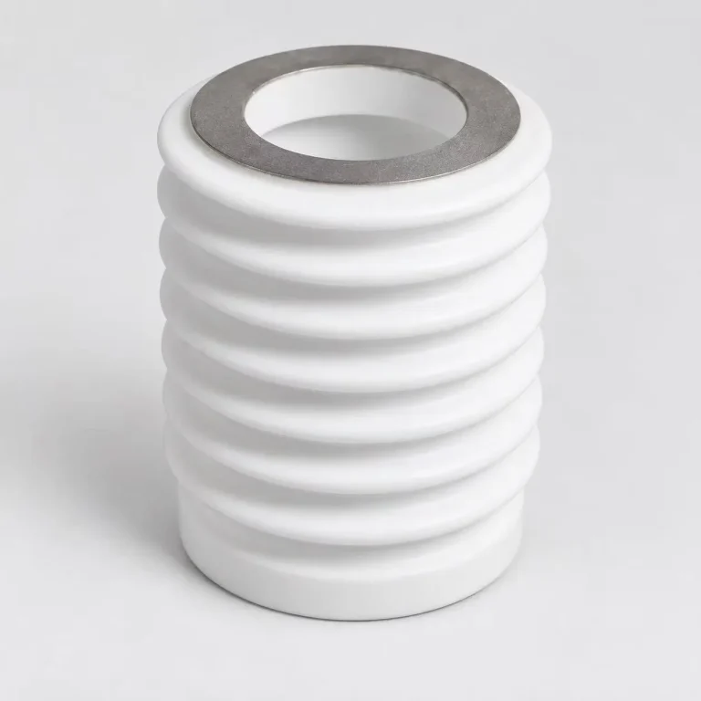 Mo-Mn Metallized Corrugated Alumina Ceramic Tube 01