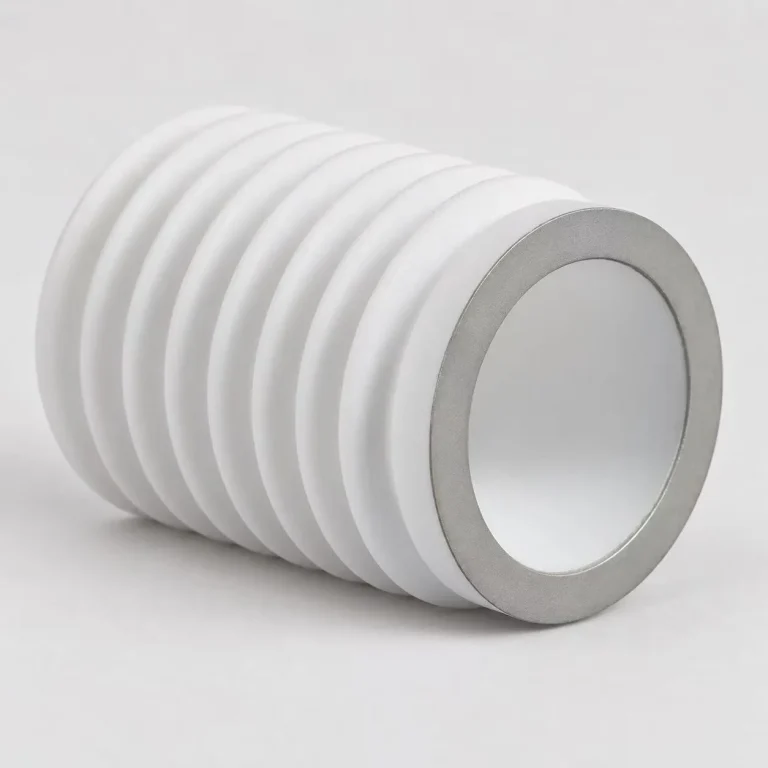 Mo-Mn Metallized Corrugated Alumina Ceramic Tube 02