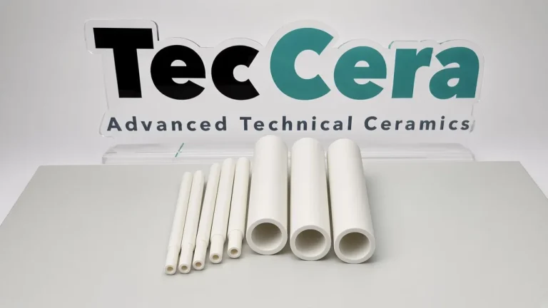 Custom white boron nitride ceramic tubes in multiple sizes
