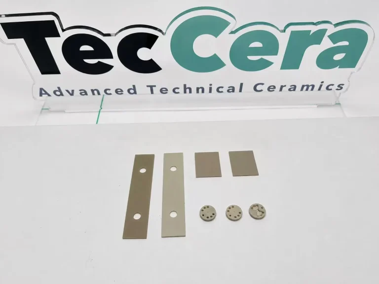 Custom aluminum nitride ceramic plates and discs in multiple shapes